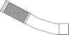 DINEX 54265 Exhaust Pipe